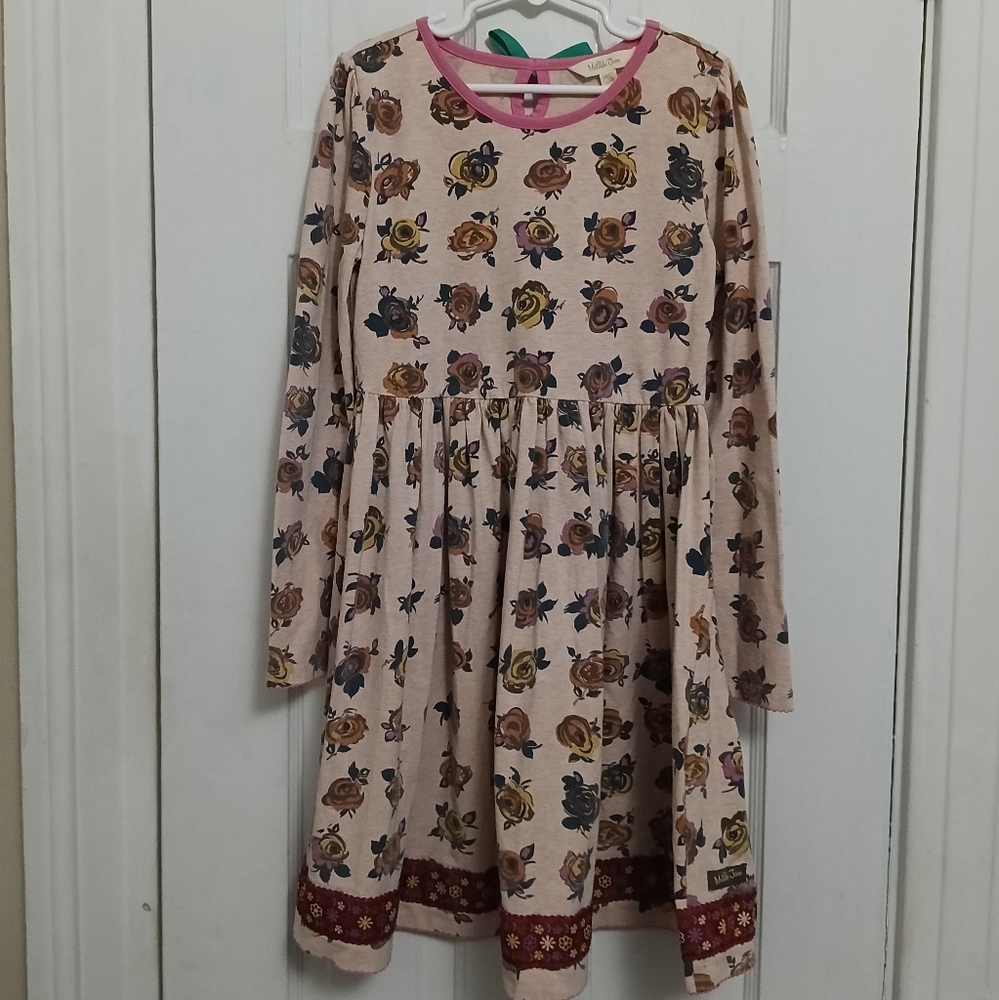 Make Believe Enchanted Matilda Jane Size 10 Floral Patterned Long Sleeve Dress